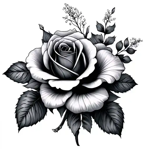 Roses Mayflowers Hibiscus Long