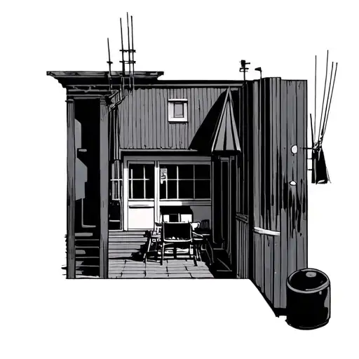 Terrace And Antennas