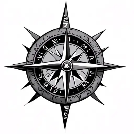 Nautical Compass Rose