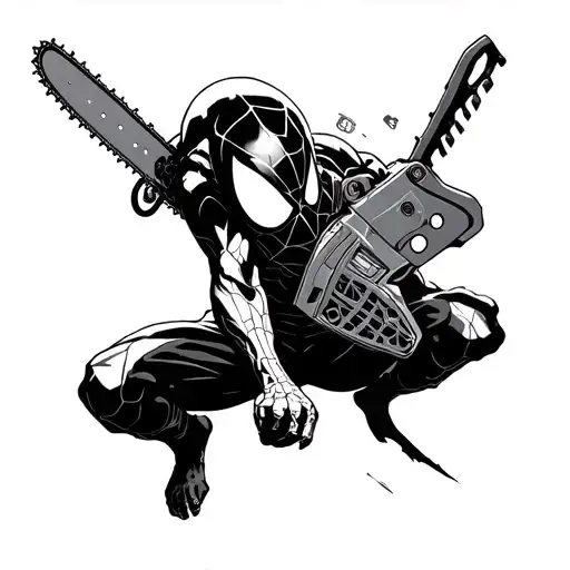 Carnege Spiderman 2099 Chainsaw Man