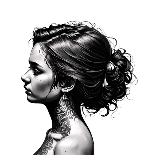 The Naked Girl Of 20 Years Old