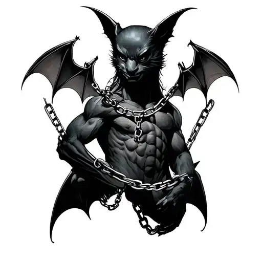 Incorporate Small Bats And Chains For A Fore Arm