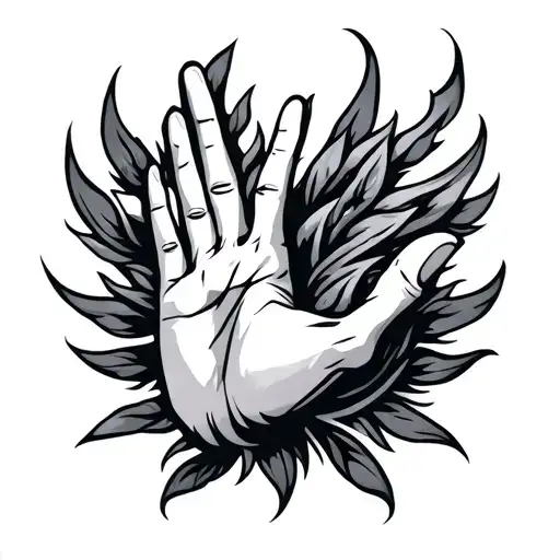 Healing Hand Symbol