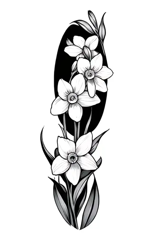 Daffodil Wedding Band