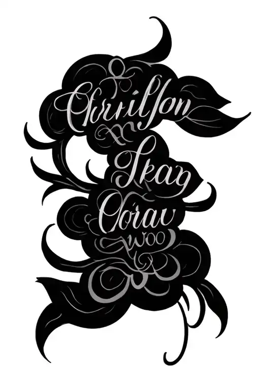 Family Names Hidden Within Its Intricate Patterns Made