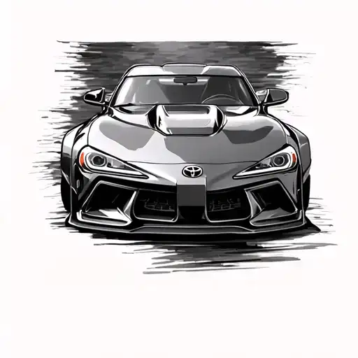 Toyota Supra Mk4 Driving
