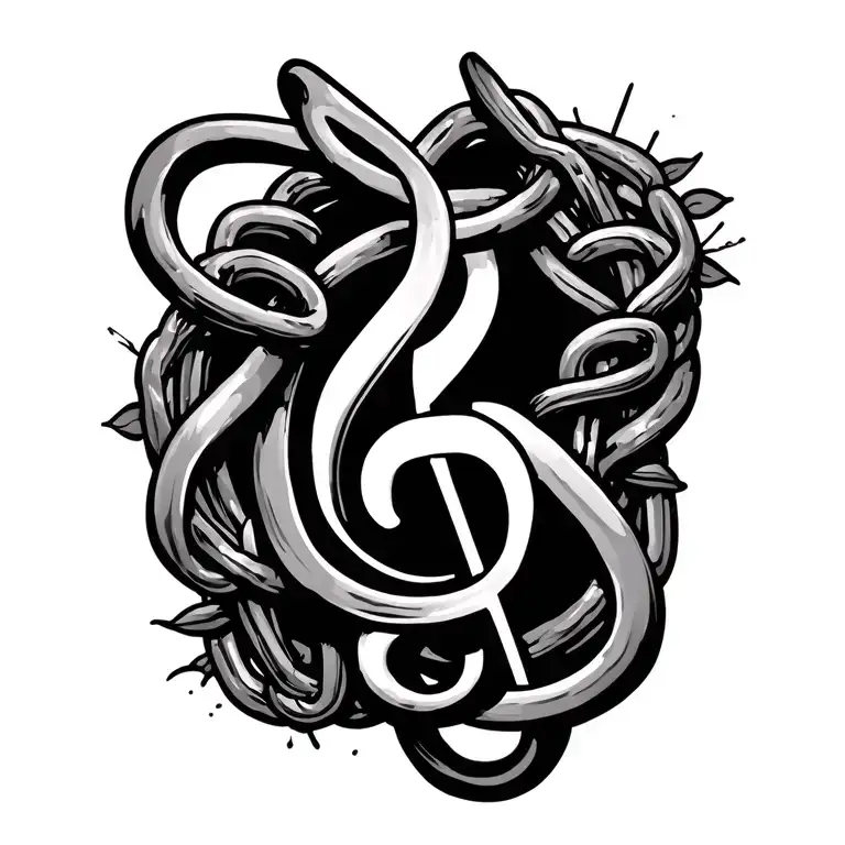 Clef Entangled Chains