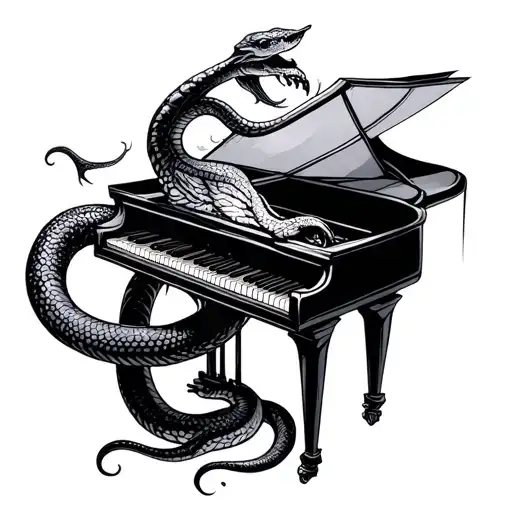 Eldritch Piano Snake