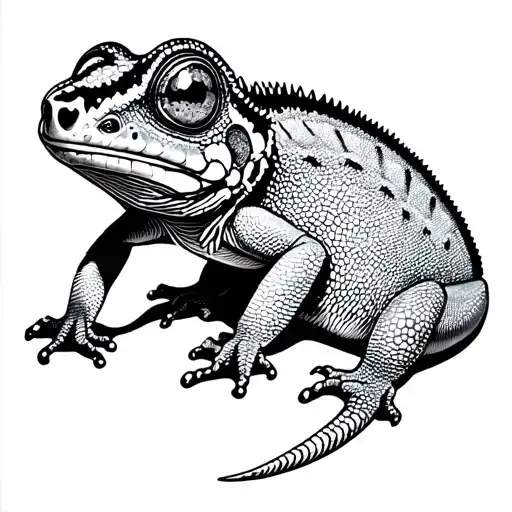 Cape Dwarf Chameleon Looking Curious