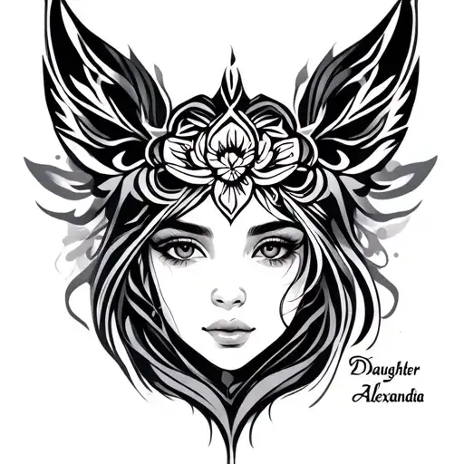 Daughter Named Alexandria Tribal