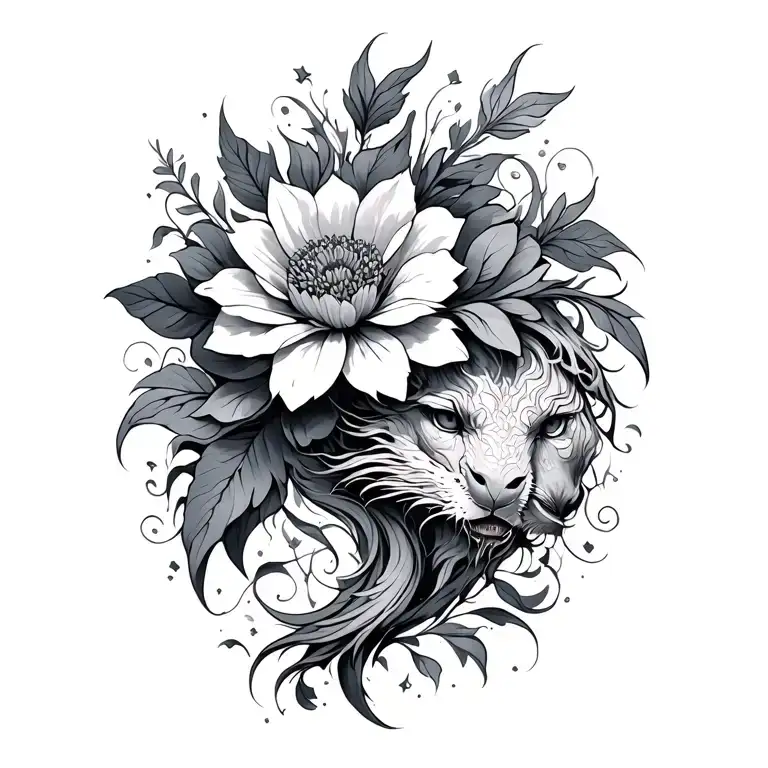 Chimera And Cosmos Flower