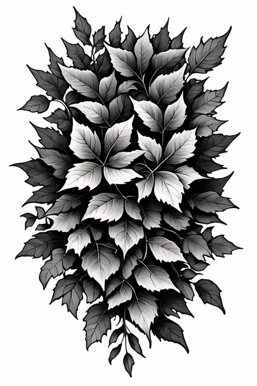 Fall Leaves And Vines