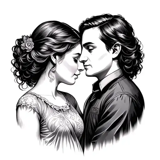 Mother And Father Holding