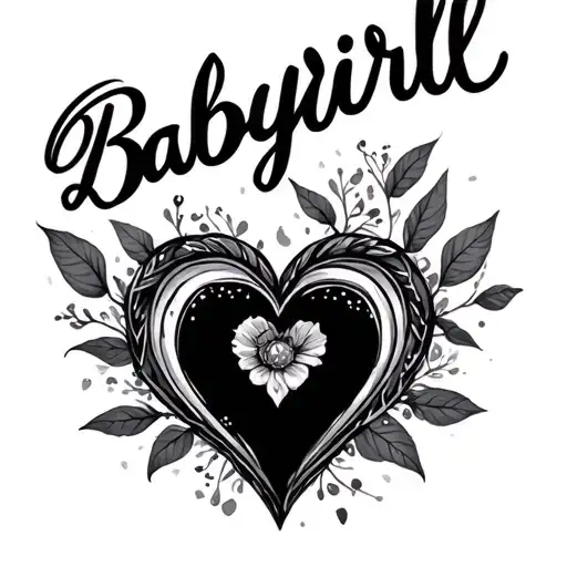 Babygirl Name With Heart
