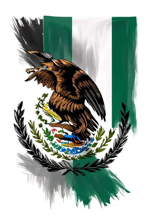 Mexican Filipino Flag Mixed