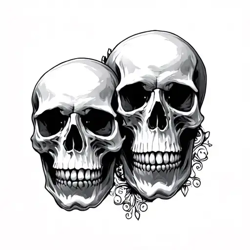 Skulls Representing Dark Periods
