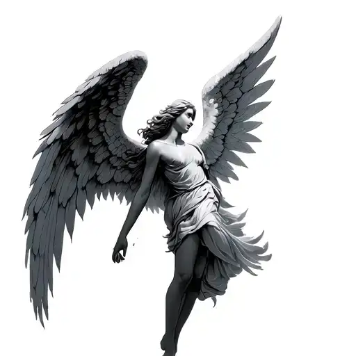 Angel Ascenting Minimal