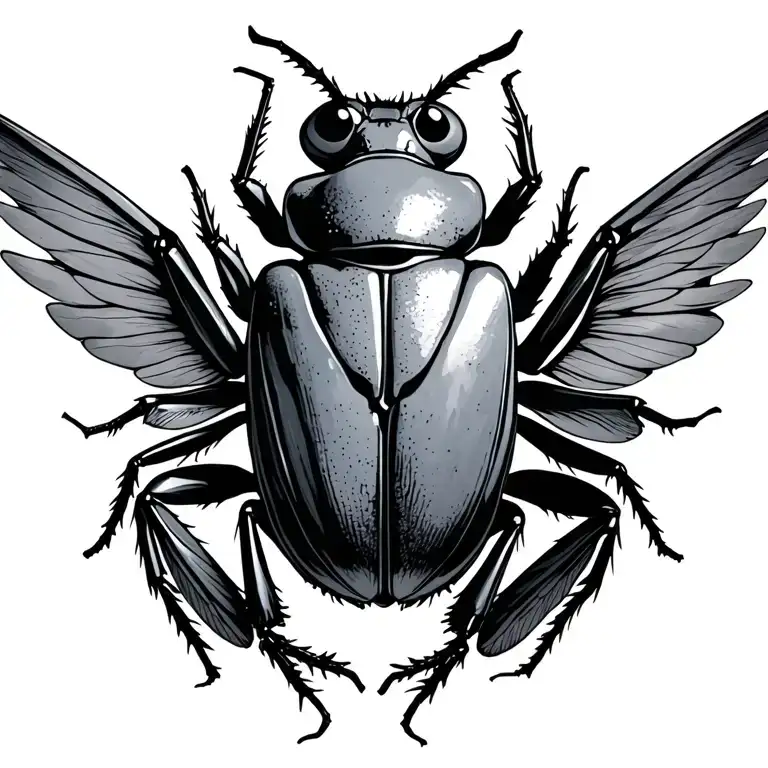 Ecipcio Beetle With Stretch Wings