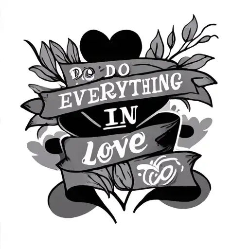 Do Everything In Love