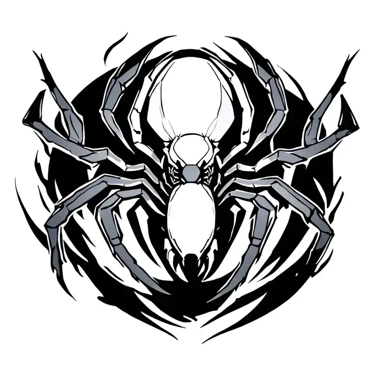 Cyber Tribal Spider