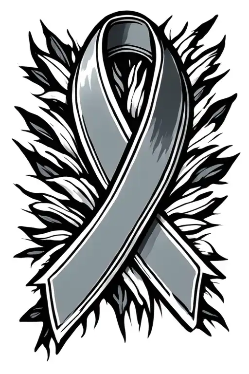 Fuck Cancer Ribbon