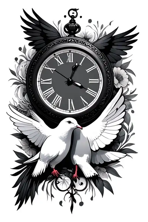 What Goes Good With A Clock And Dove
