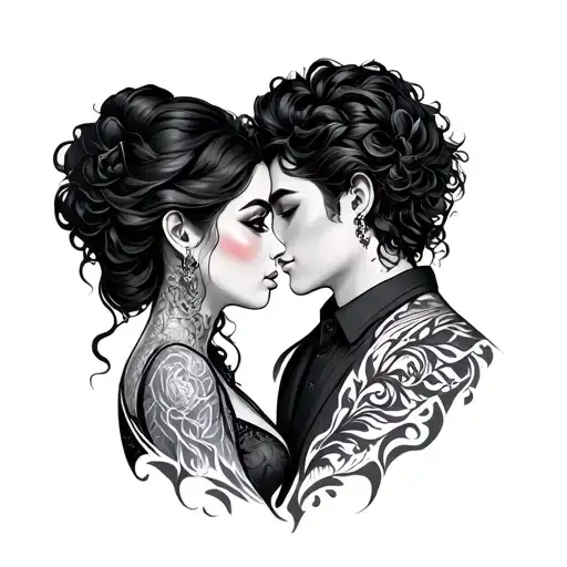 Couple Tattoo Inspired