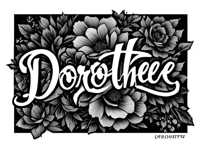 Dorothee Name Written