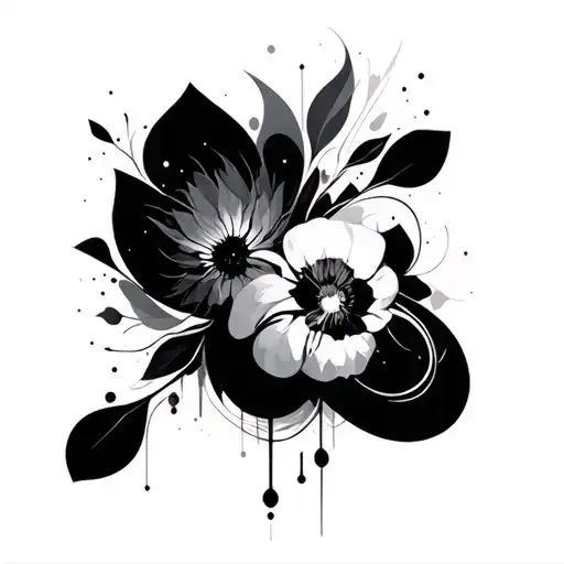 Abstract Design Incorporating Elements