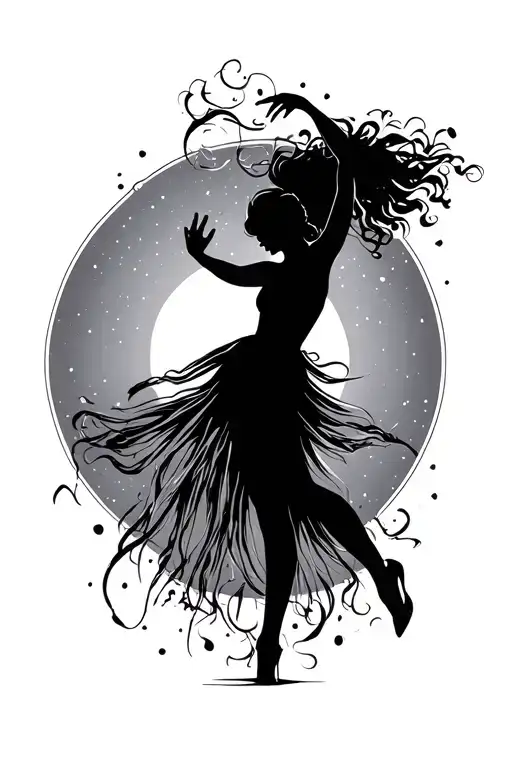 Dancing Silhouette