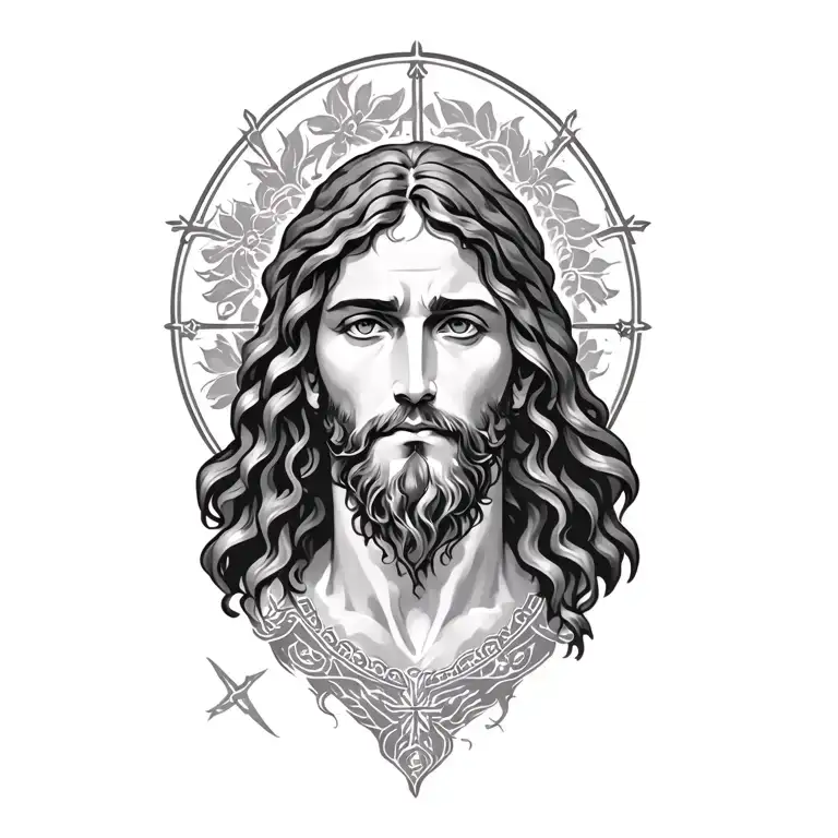 Christian Cover Up Tattoo Design