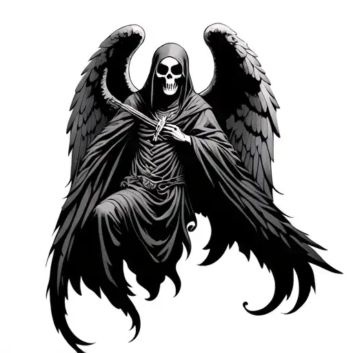Grim Reaper Angel