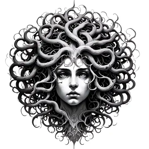 Medusa And Poision Tree Intertwined