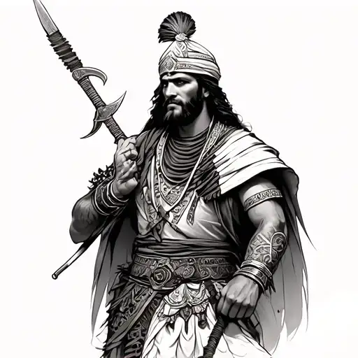 A Turkish Warrior In The Sahara