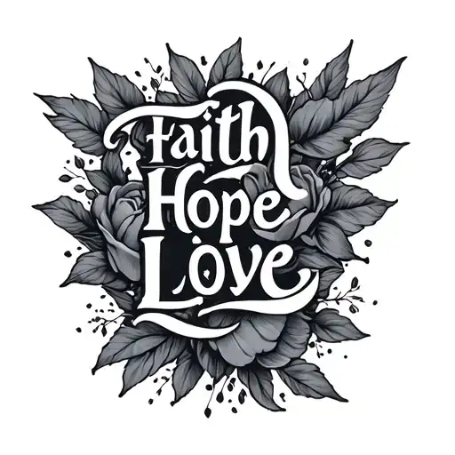 Faith Hope Love Men