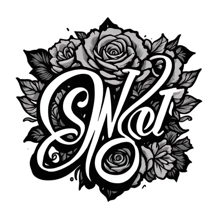 Cursive Name Written