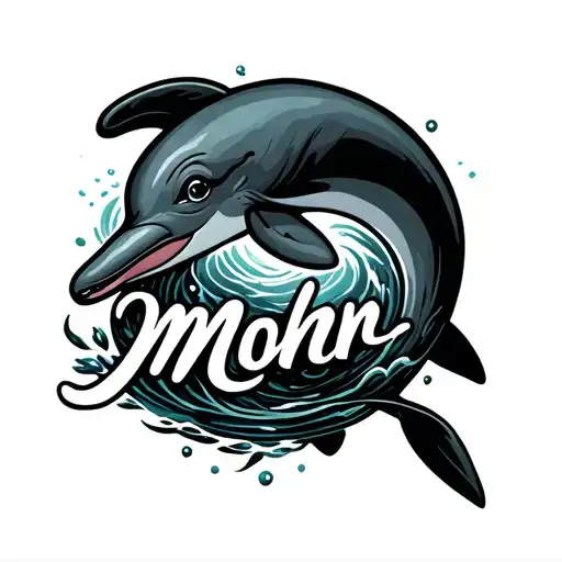 Dolphin Mom Written Within