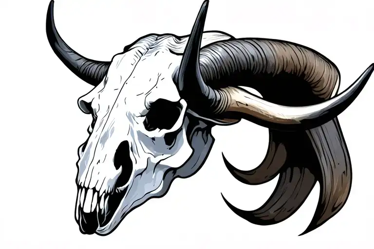 Longhorn Skull