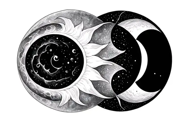 Sun And Moon Phases