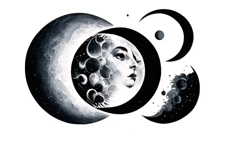 Sun And Moon Phases