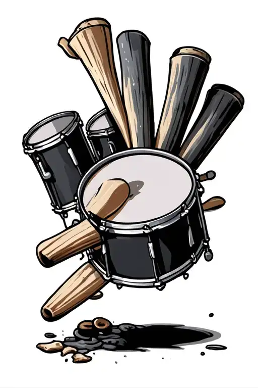 Drumsticks With Rip Dad