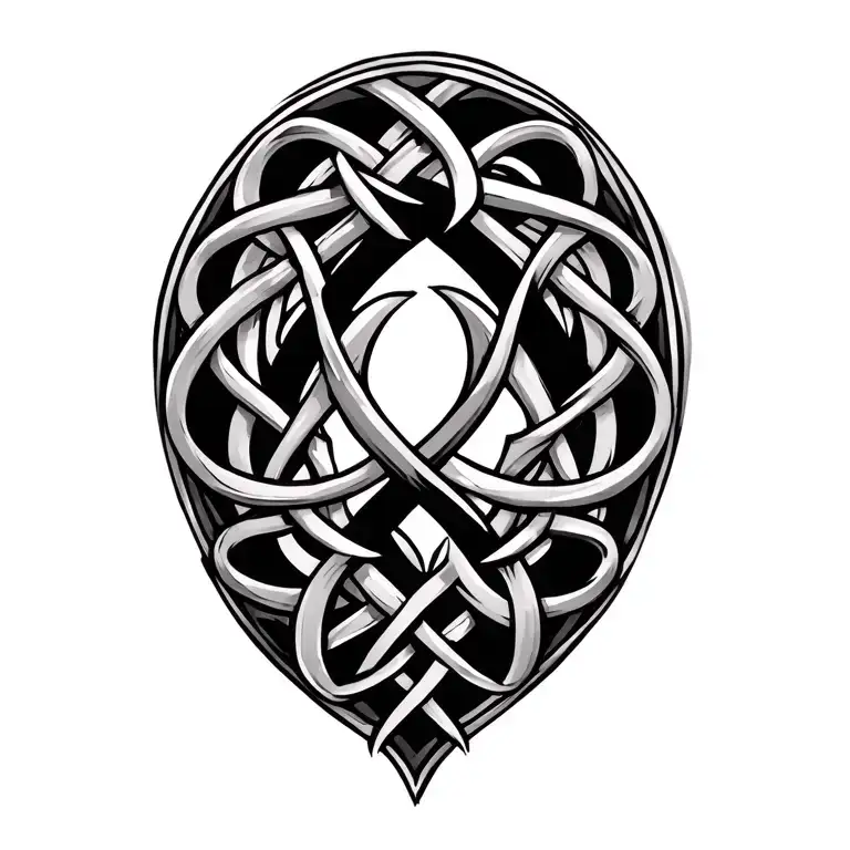 Celtic Runes Intertwined