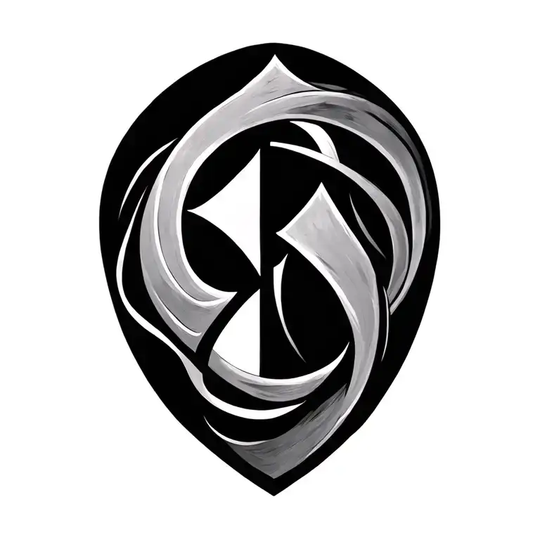 Rune Symbol Intertwined