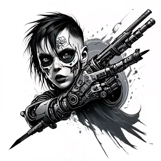 Punk-cyborg