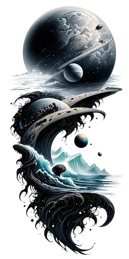 Space Vs The Ocean