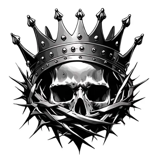Crown Wrapped In Thorns