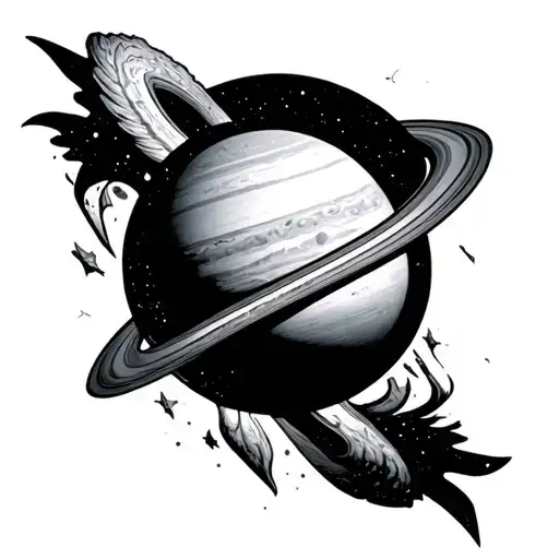 Mercury Planet Inside Hermes Staff