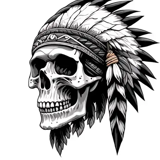 Native American Skull