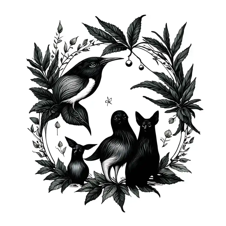 Charms Containing Family Nature