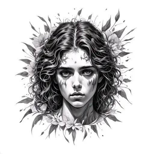 Could You Make An A Drawing Of Self Suffering Cause I Want To Make It A Tattoo Engraved In My Skin